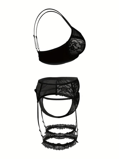 Lingerie Sexy Porte Jartelle