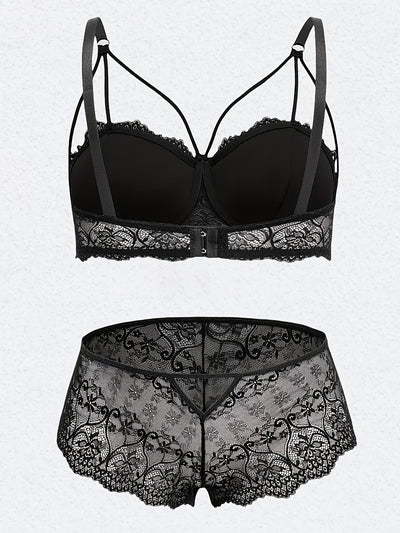Ensemble de Lingerie Grande Taille en Dentelle