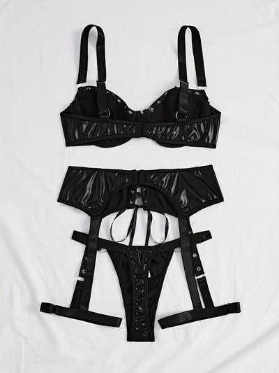 Ensemble de Lingerie Satinée