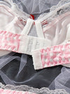 Ensemble Lingerie Vichy Rose