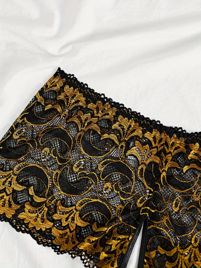 Shorty Dentelle Grande Taille
