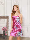 Nuisette Fushia en Satin