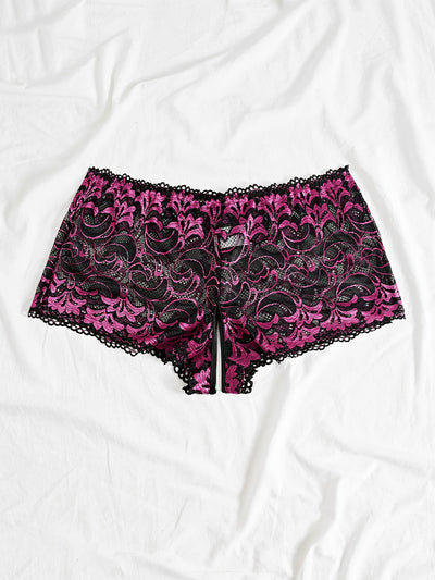 Shorty Dentelle Grande Taille