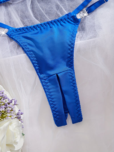 Lingerie Bleue Sexy