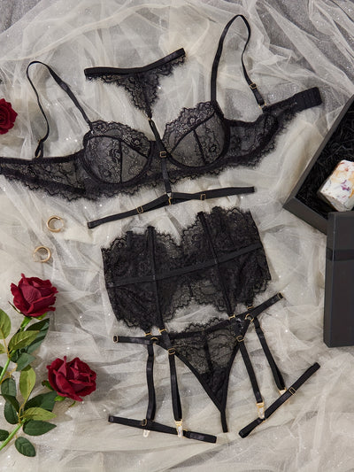 Ensemble Porte Jarretelle Sexy