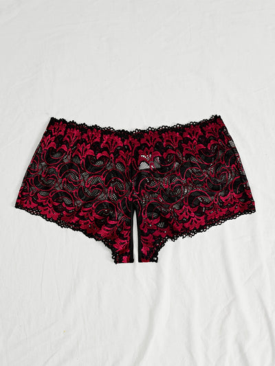 Shorty Dentelle Grande Taille