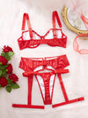Ensemble de Lingerie Satinée