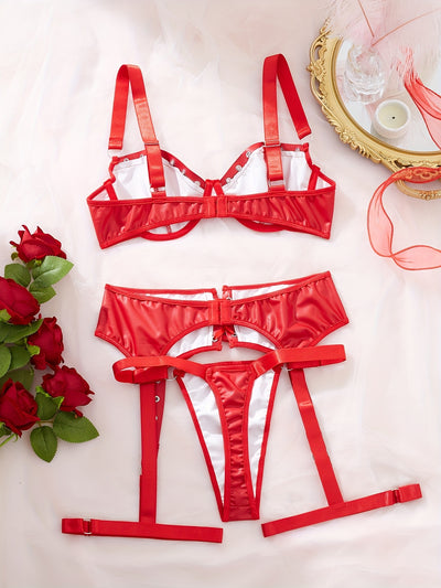 Ensemble de Lingerie Satinée