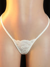 Nuisette Dentelle Moulante Grise