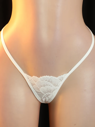 Nuisette Dentelle Moulante Grise