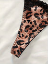 Ensemble Soutien-Gorge Léopard Dentelle