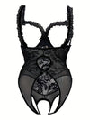 Body Dentelle Ouvert Entrejambe