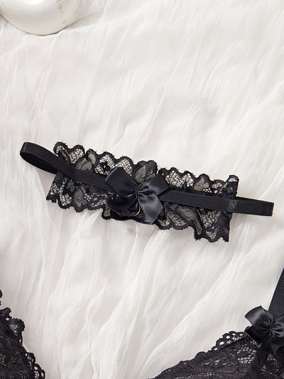 Ensemble Soutien-Gorge Triangle Dentelle Grande Taille