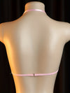 Ensemble Lingerie Dentelle Rose Bonbon
