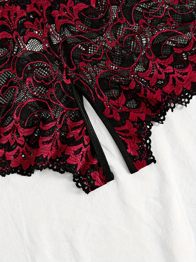 Shorty Dentelle Grande Taille