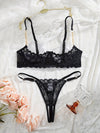 Ensemble Lingerie avec Chaînes