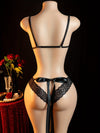 Ensemble Lingerie Dentelle Croisé