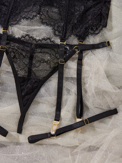 Ensemble Porte Jarretelle Sexy