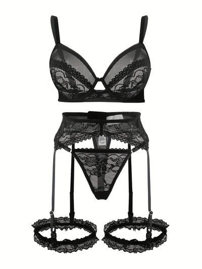 Lingerie Sexy Porte Jartelle