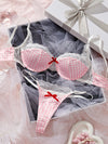 Ensemble Lingerie Vichy Rose