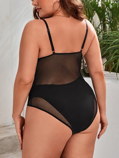 Body Dentelle Noir Grande Taille