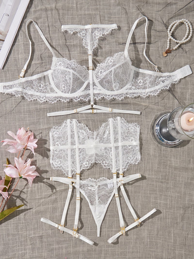 Ensemble Porte Jarretelle Sexy