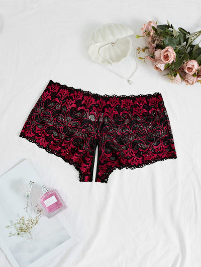 Shorty Dentelle Grande Taille