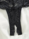 Ensemble Lingerie en Dentelle Entrejambe Ouverte