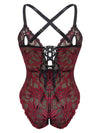 Body Sexy Rouge Grande Taille