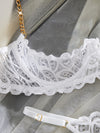 Ensemble Lingerie Blanche Dentelle
