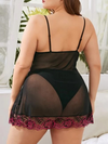 Nuisette Grande Taille Transparente