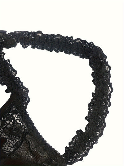 Body Dentelle Ouvert Entrejambe