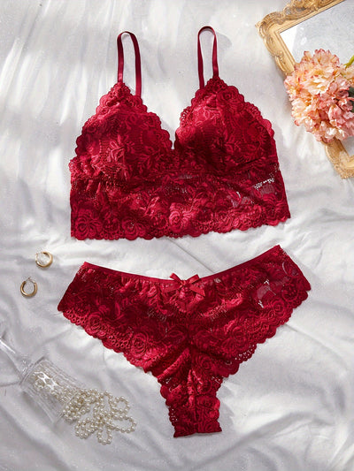 Ensemble Soutien-Gorge Bralette Grande Taille
