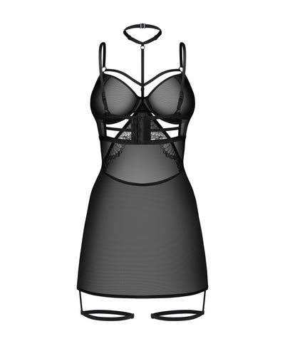 Nuisette Sexy Courte & Transparente