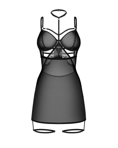 Nuisette Sexy Courte & Transparente