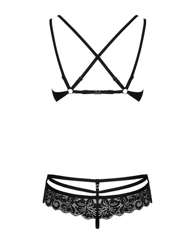 Ensemble Lingerie 2 Pièces Transparent