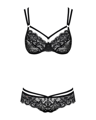 Ensemble Lingerie 2 Pièces Transparent