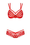Ensemble Lingerie 2 Pièces Transparent