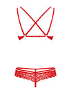 Ensemble Lingerie 2 Pièces Transparent