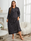 Nuisette Longue Grande Taille Pyjama