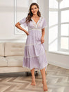 Chemise de Nuit Romantique Longue en Dentelle