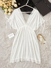 Chemise de Nuit Romantique Blanche