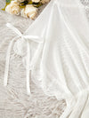 Chemise de Nuit Romantique Blanche