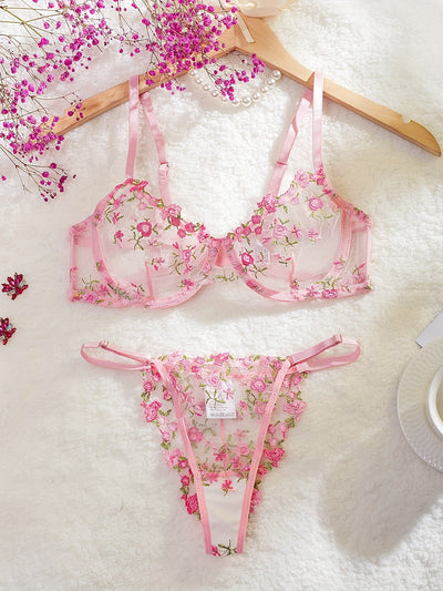 Lingerie Coquine Rose