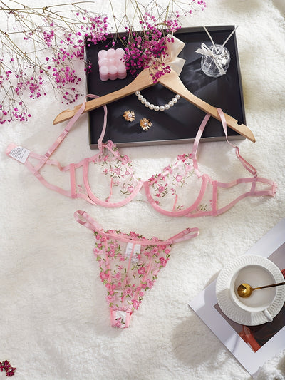 Lingerie Coquine Rose