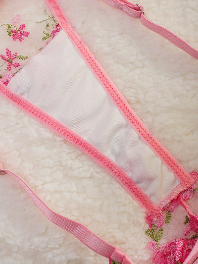 Lingerie Coquine Rose