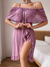 Robe Chemise de Nuit Romantique