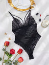 Body en Dentelle Transparent pour Femme