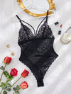 Body en Dentelle Transparent pour Femme