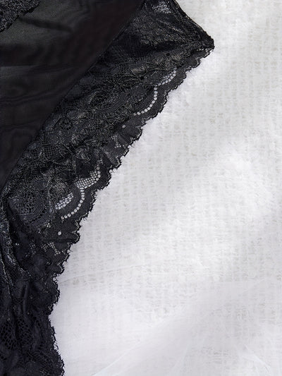 Body en Dentelle Transparent pour Femme